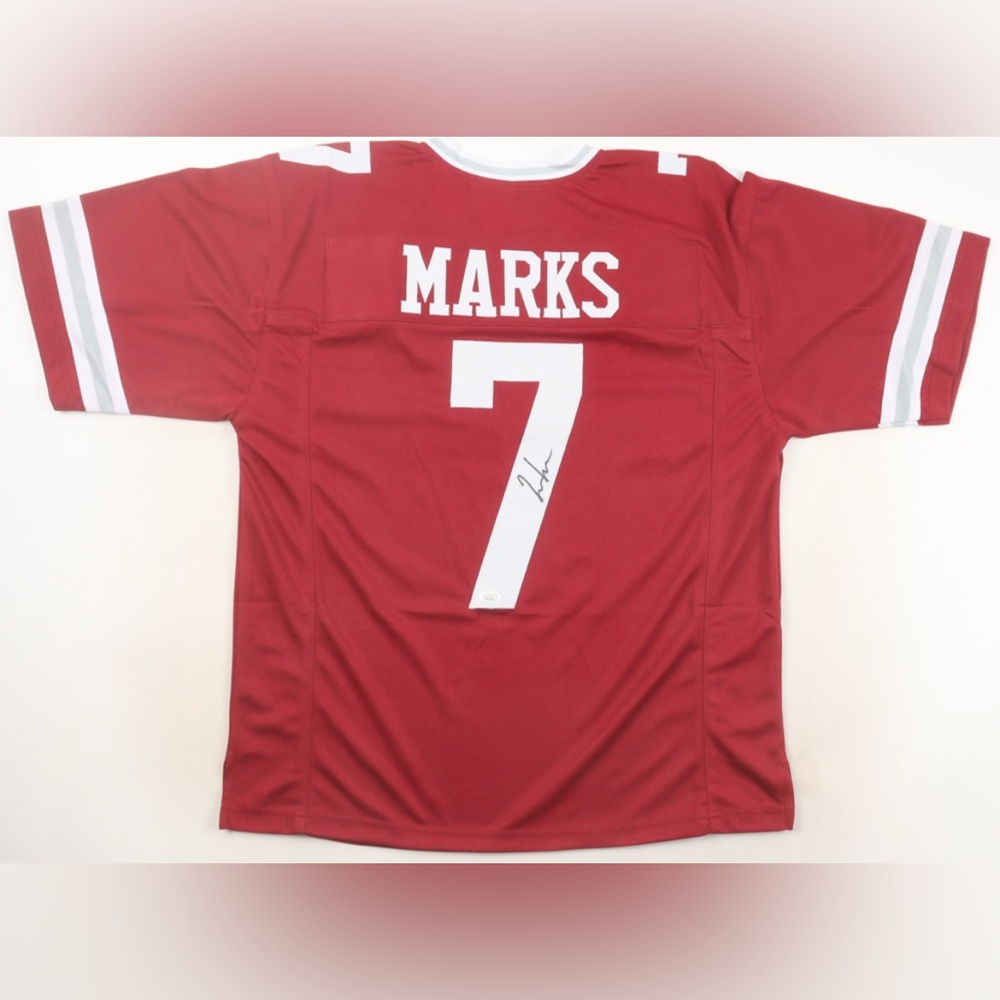 Jo'Quavious Marks Signed Custom Football Jersey– JSA COA – College Football Star